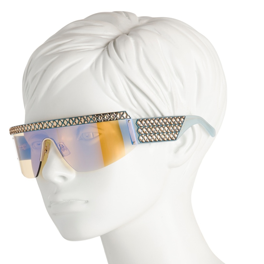 Swarovski Mask Gradient Tint Sunglasses